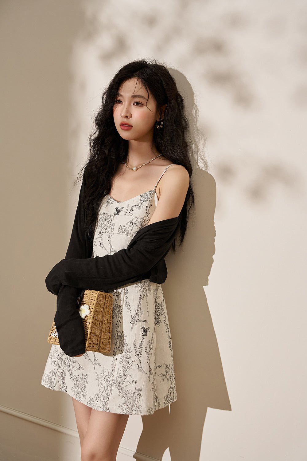 Floral Mini Spaghetti Strap Dress for Women