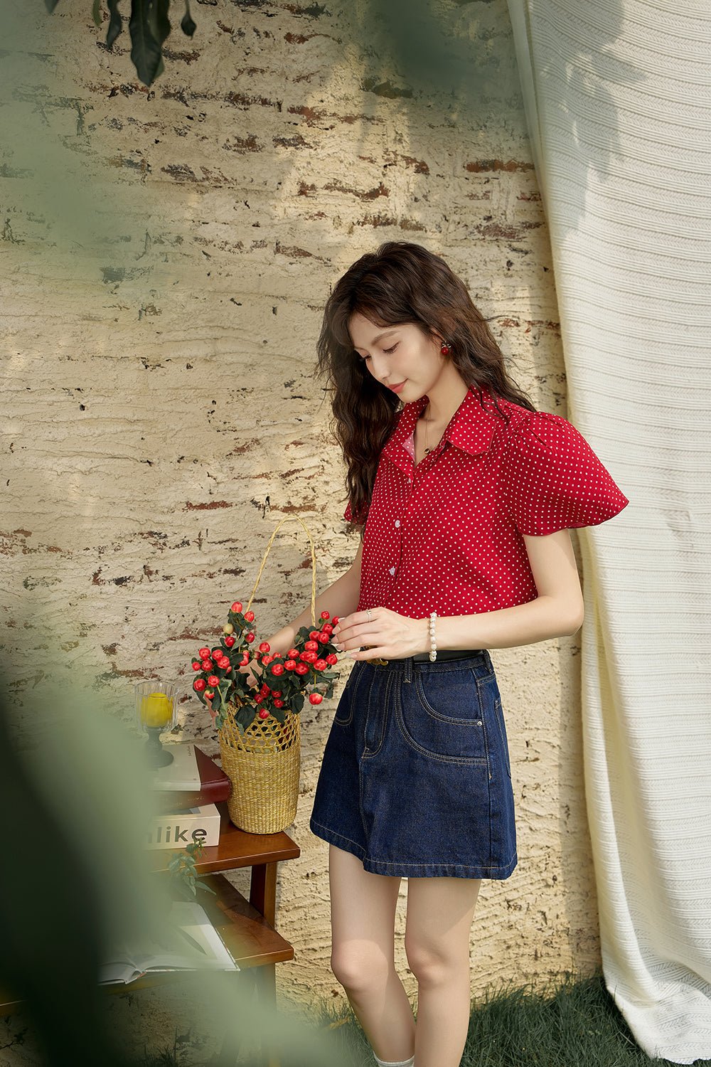 Puff Sleeve Blouse for Women