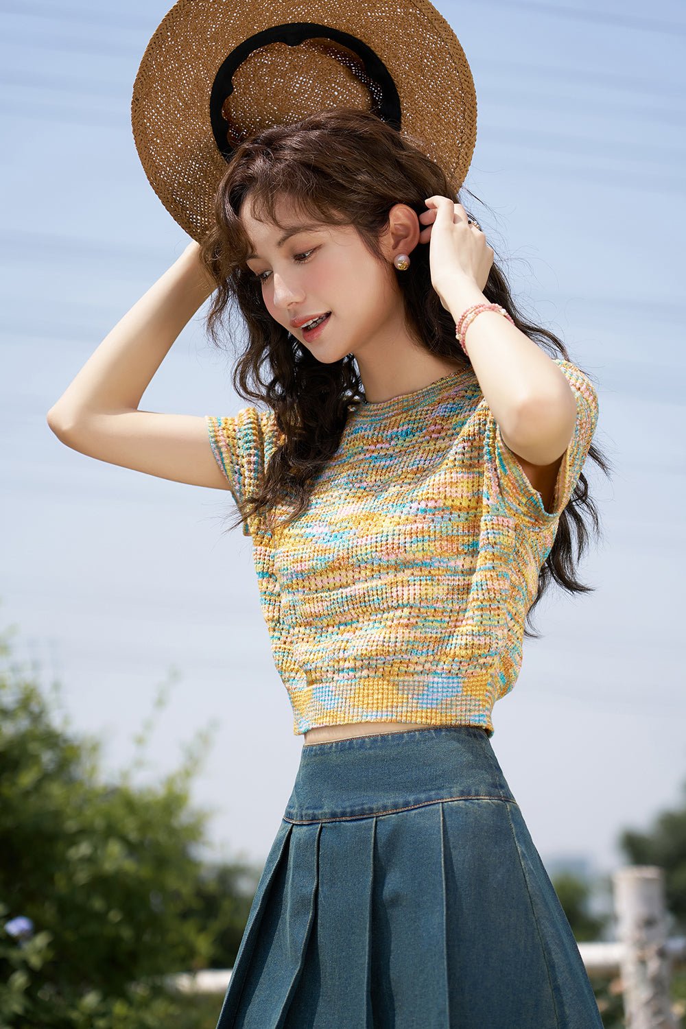 Knit T-shirt for Women