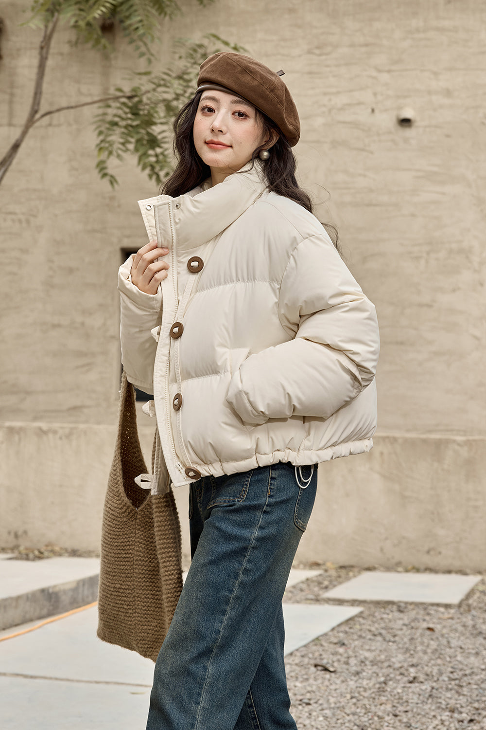 Winter Puffer Jacket for Women