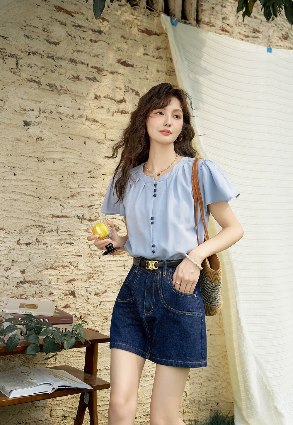 Flying Sleeve Blouse for Women