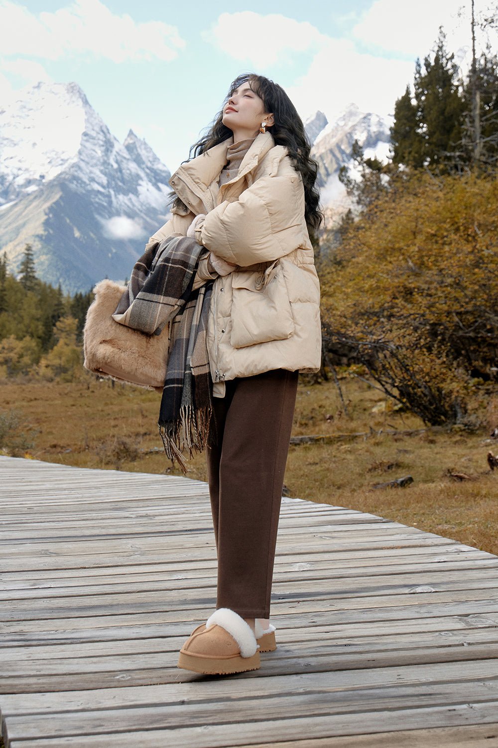 Winter Puffer Jacket for Women