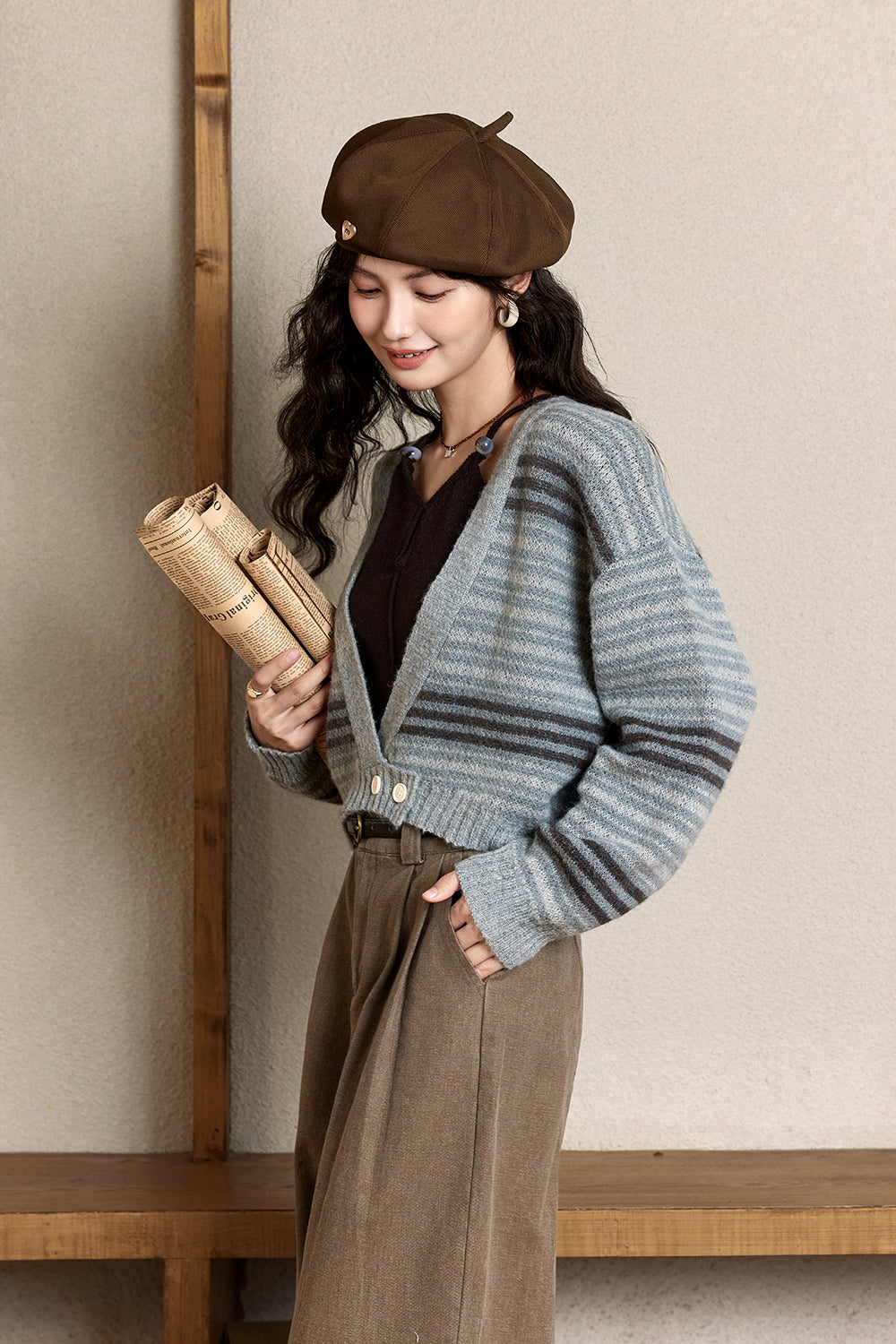 Knit Shirt Suit for Women