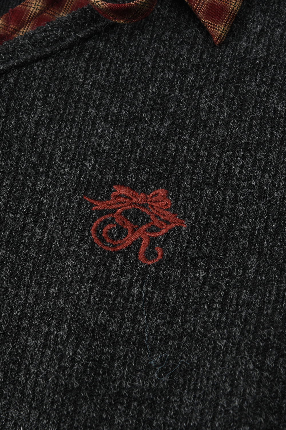 Layered Knit Shirt for Women