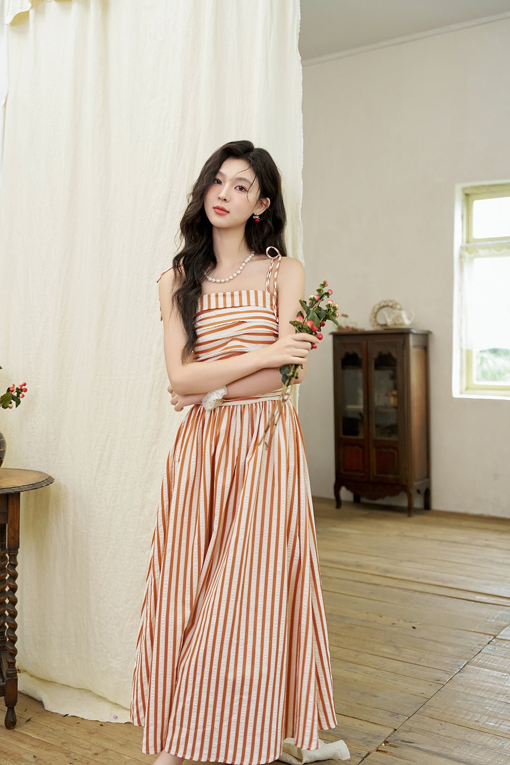 Women's Maxi Spaghetti Strap Dress