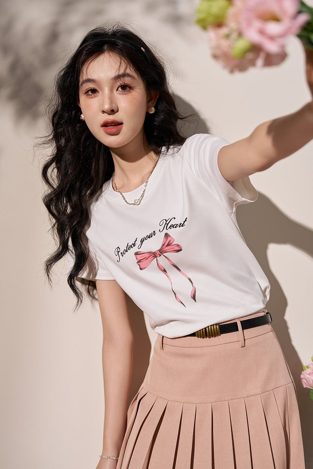 Women's Letter Print T-shirt