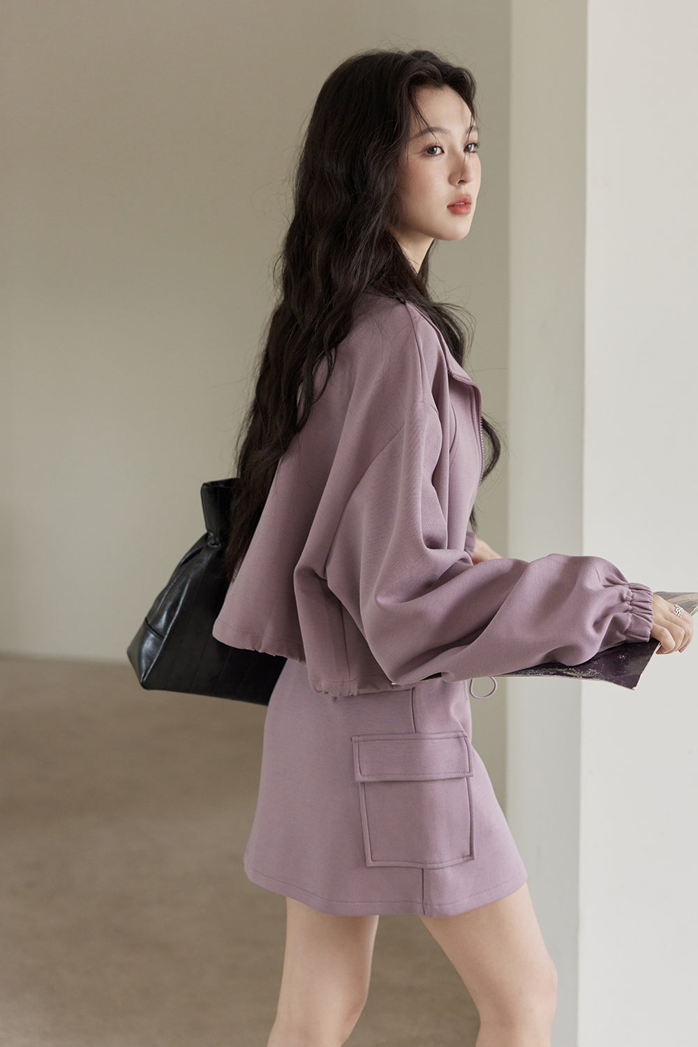 Coat and Skirt Suit Set