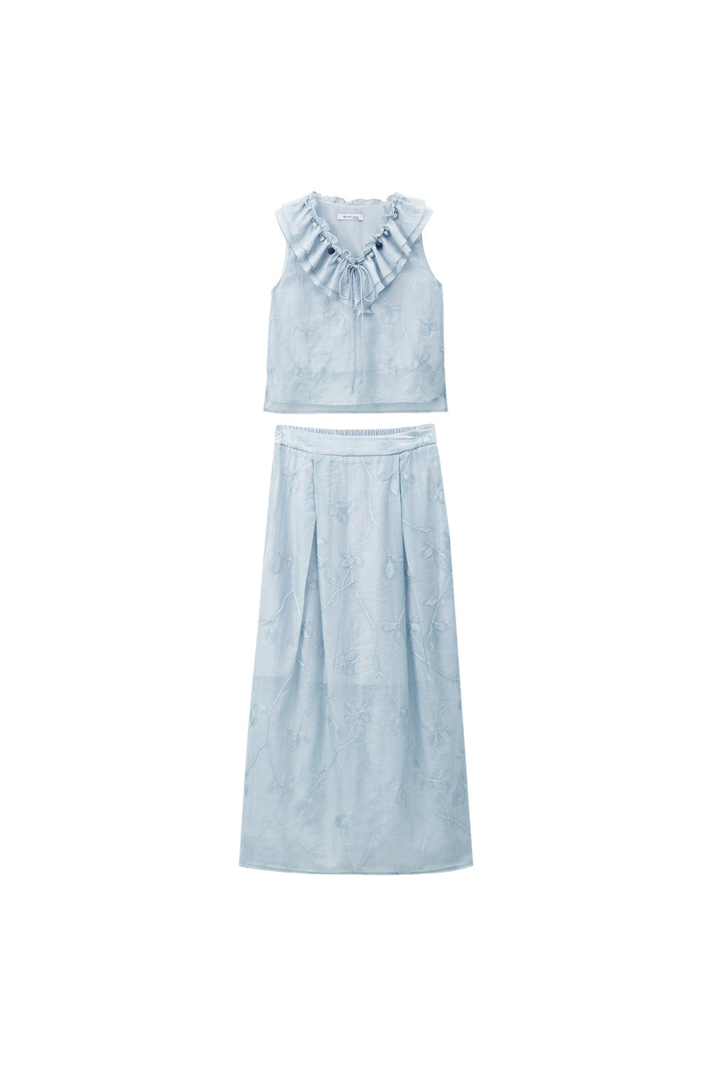 Blouse and Skirt Set