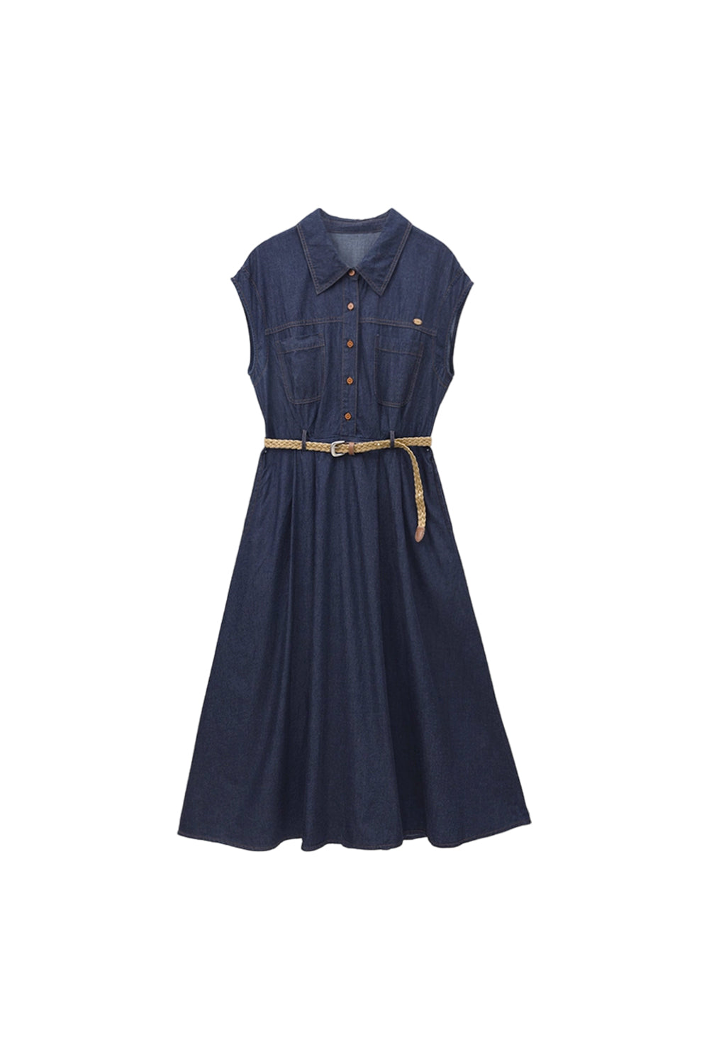 Maxi Dress+Belt for Women
