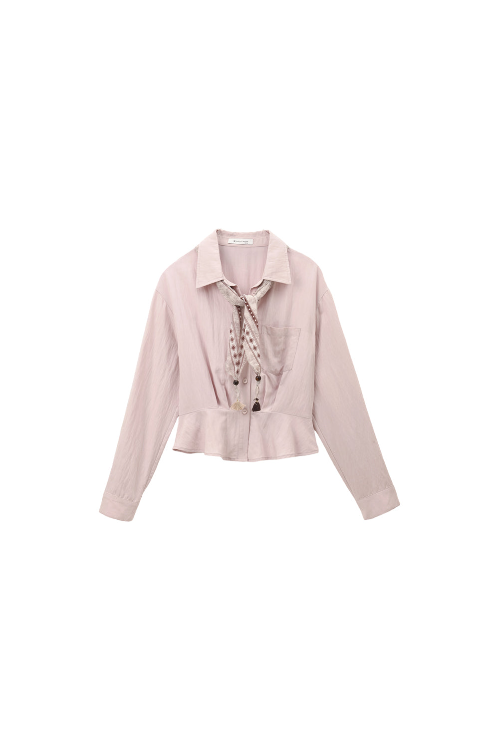 Shirts+Silk Scarf for Women