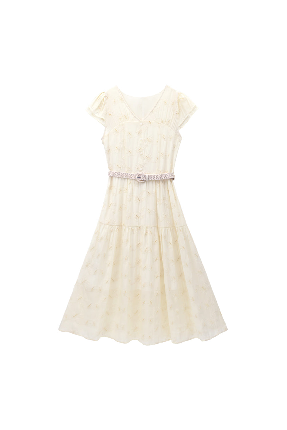 Maxi Dress+Belt for Women