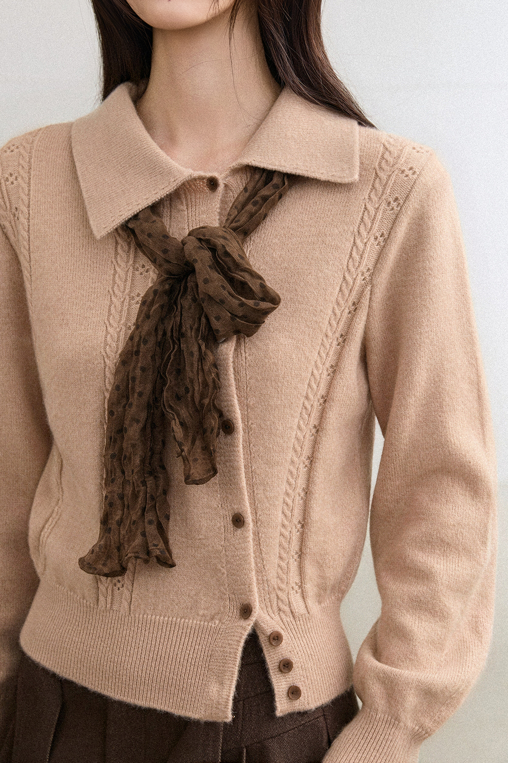 Knit Shirt for Women MISHOW