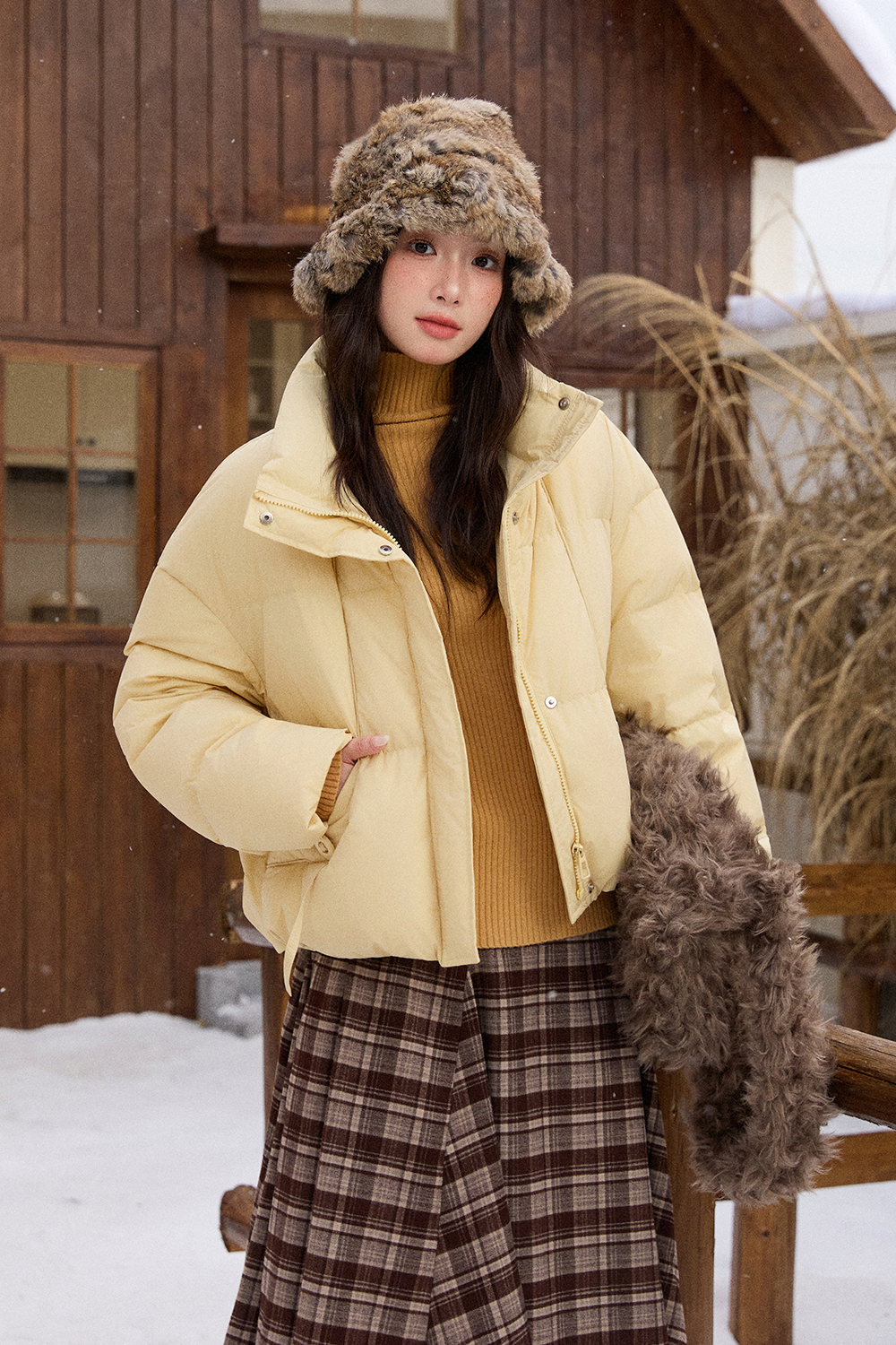 เสื้อแจ็คเก็ตบุฟเฟอร์สำหรับผู้หญิง