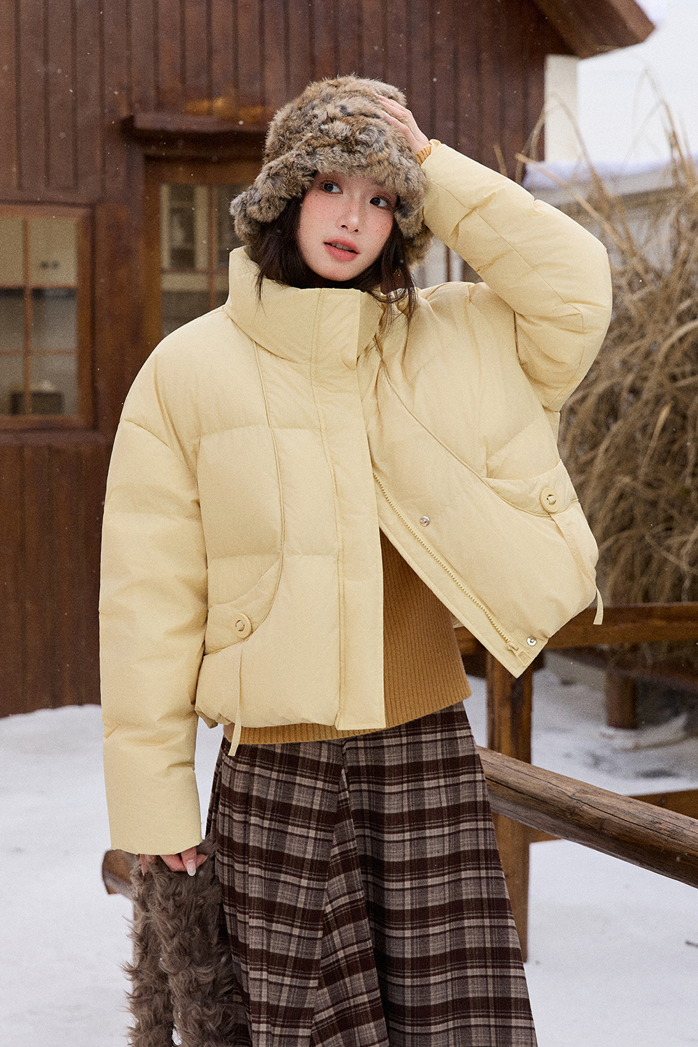 เสื้อแจ็คเก็ตบุฟเฟอร์สำหรับผู้หญิง