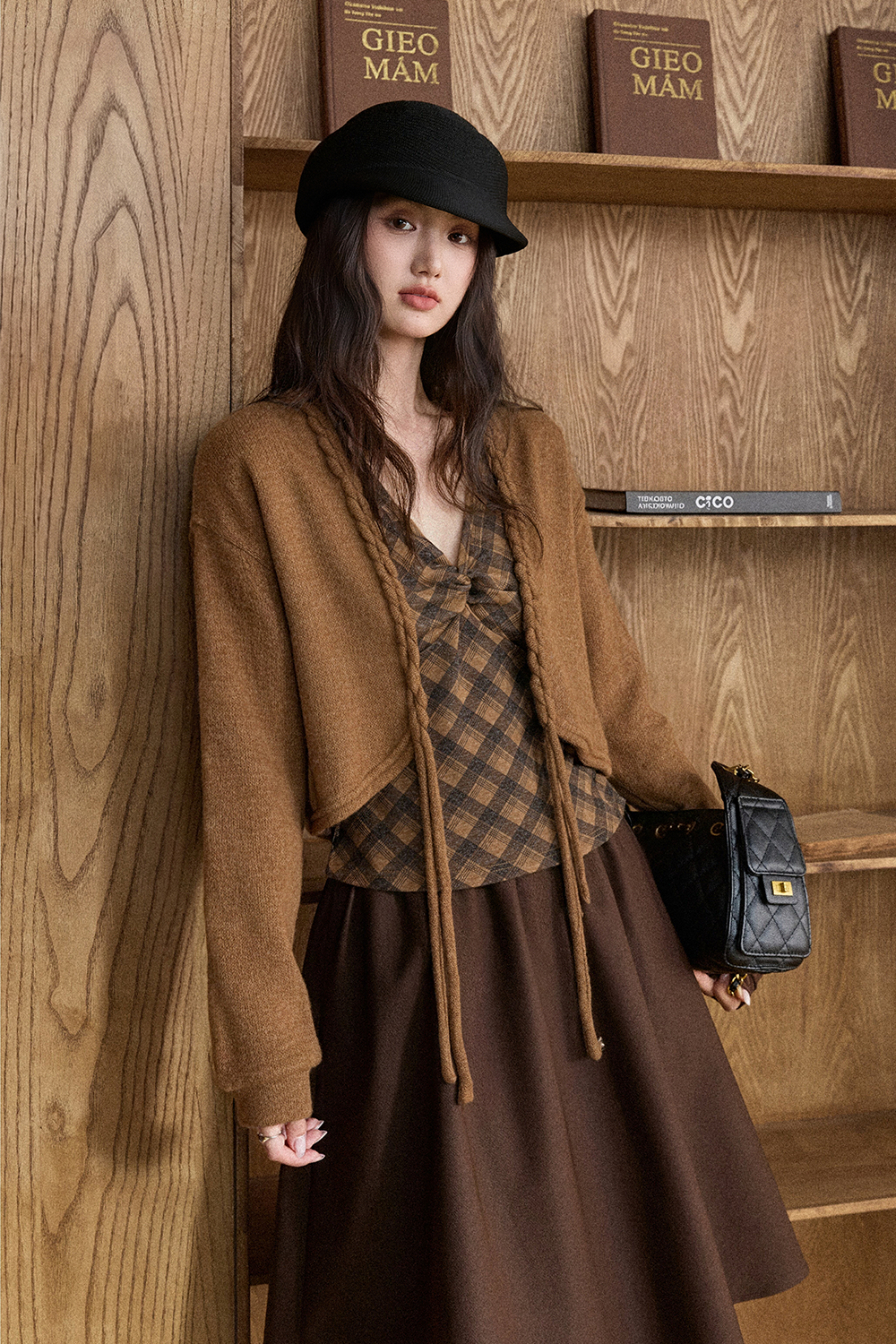 Knit Shirt Set for Women MISHOW