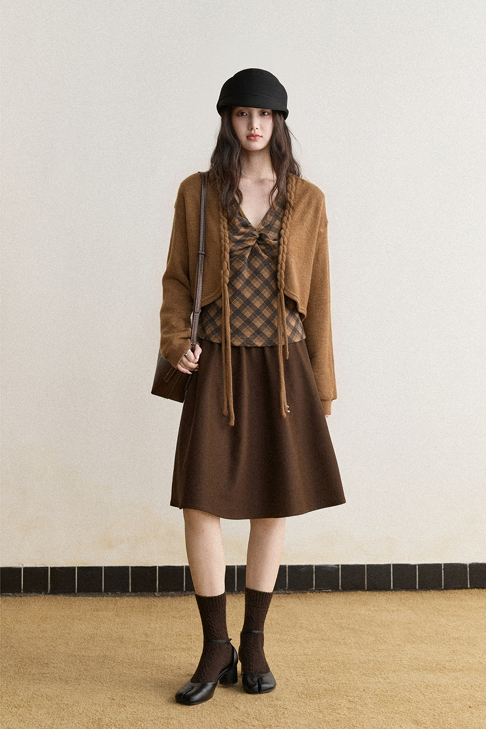 Knit Shirt Set for Women MISHOW
