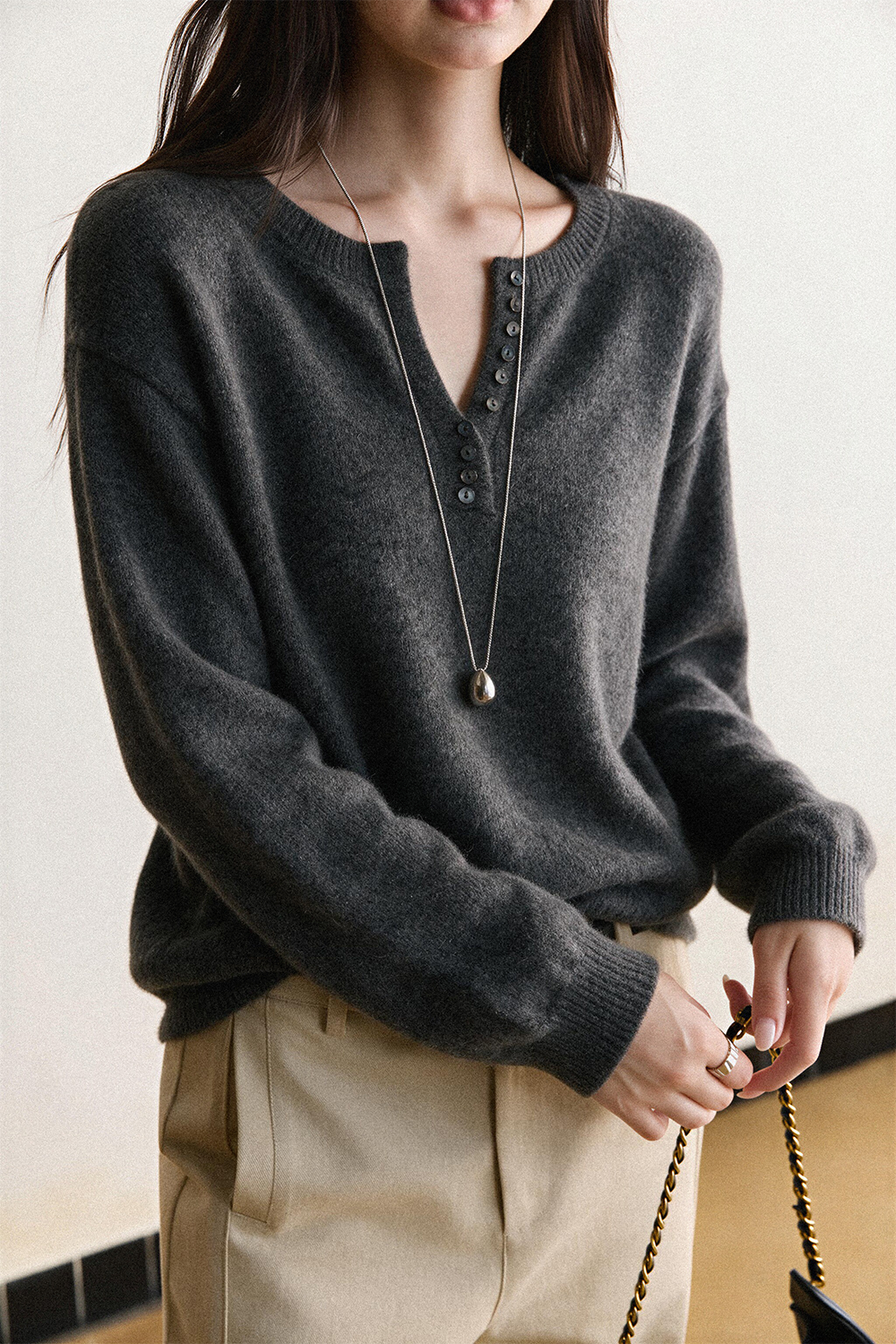 Knit Shirt for Women MISHOW