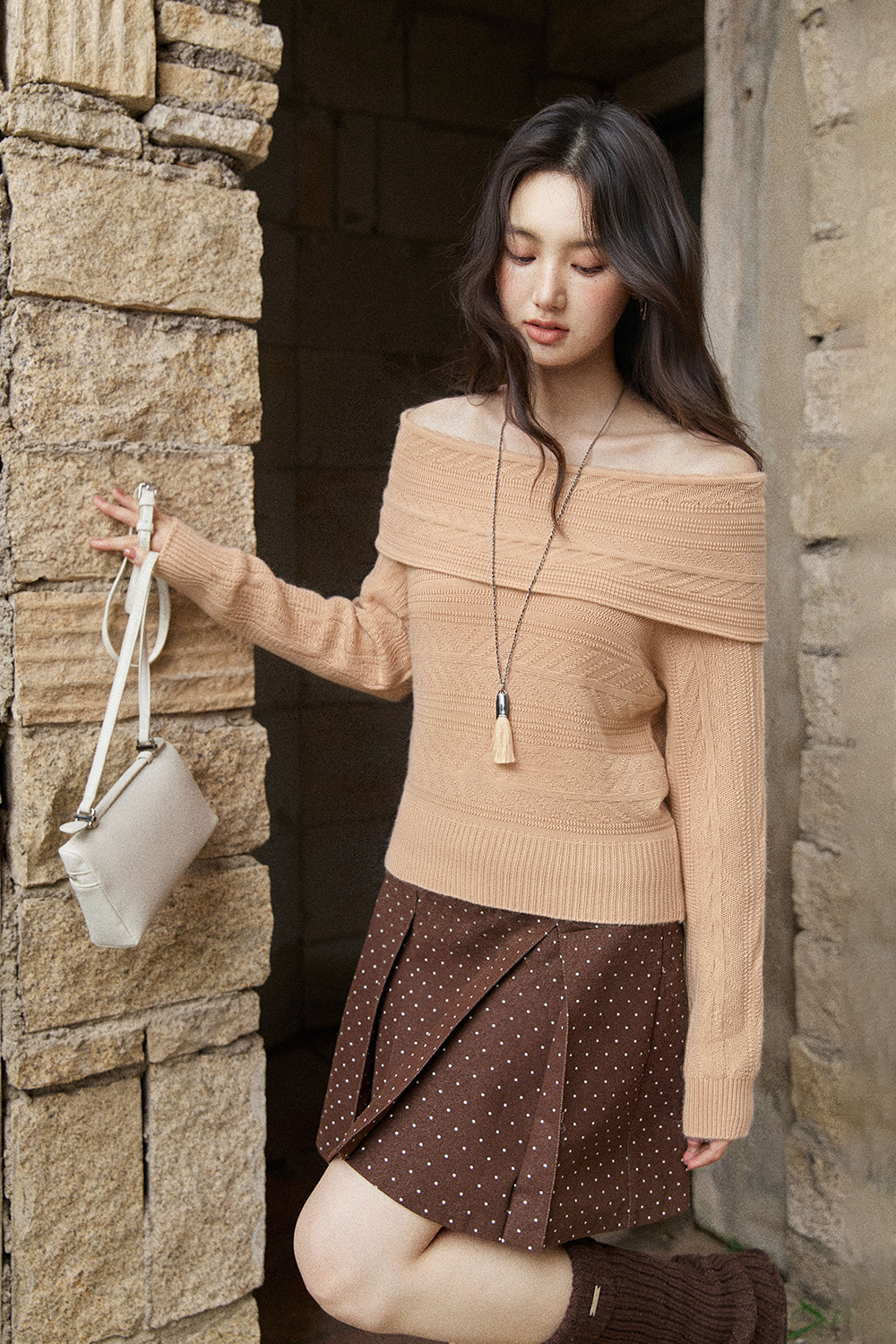 Knit Shirt for Women MISHOW