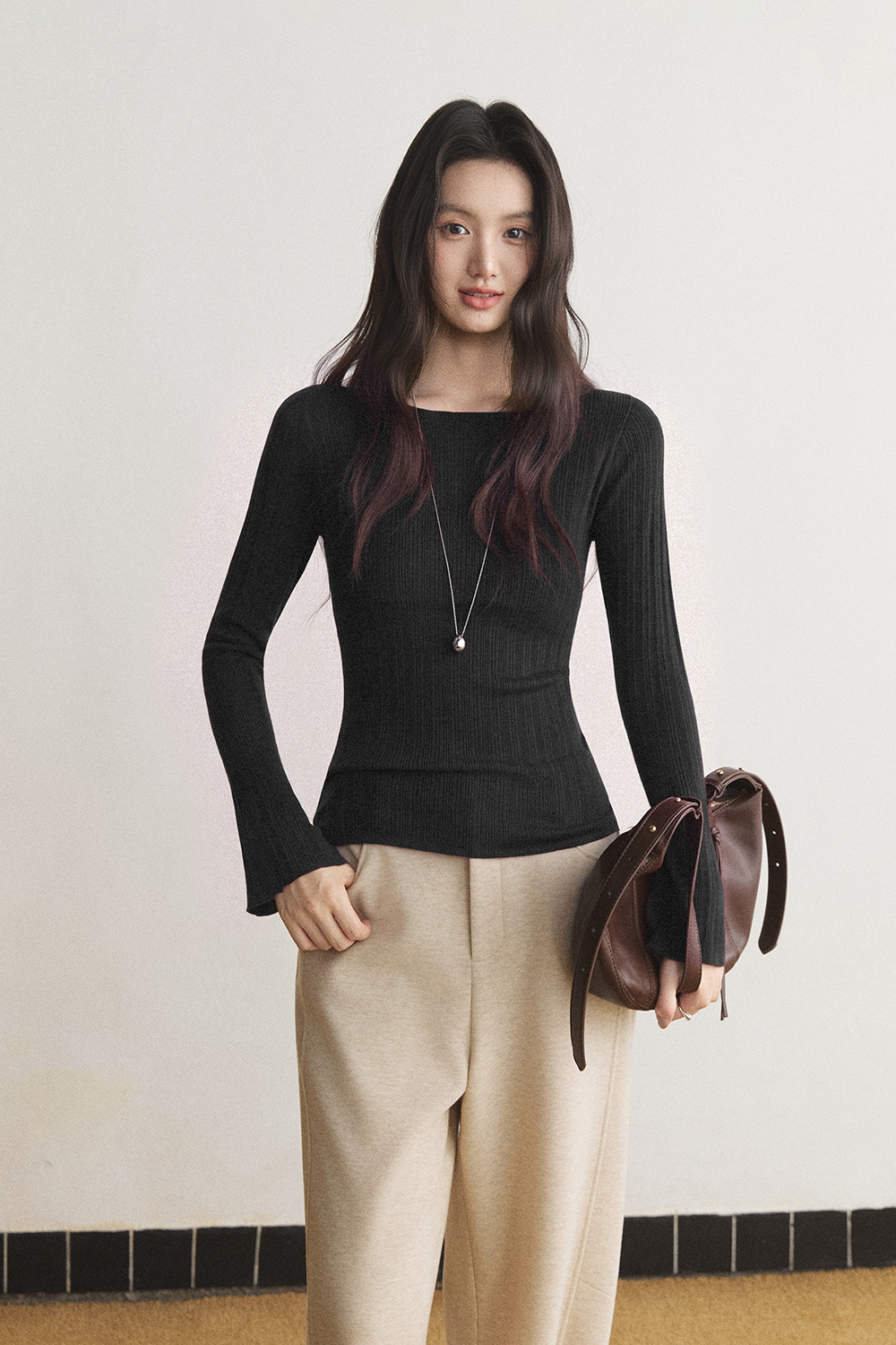 Knit Shirt for Women MISHOW