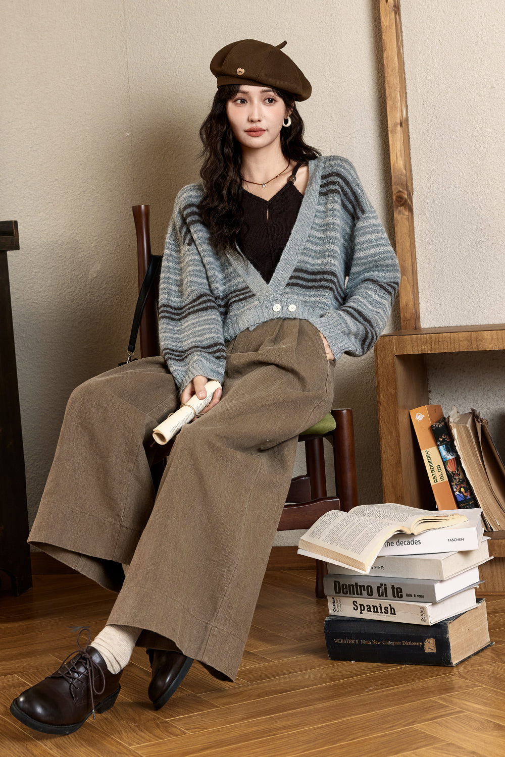 Knit Shirt Suit for Women