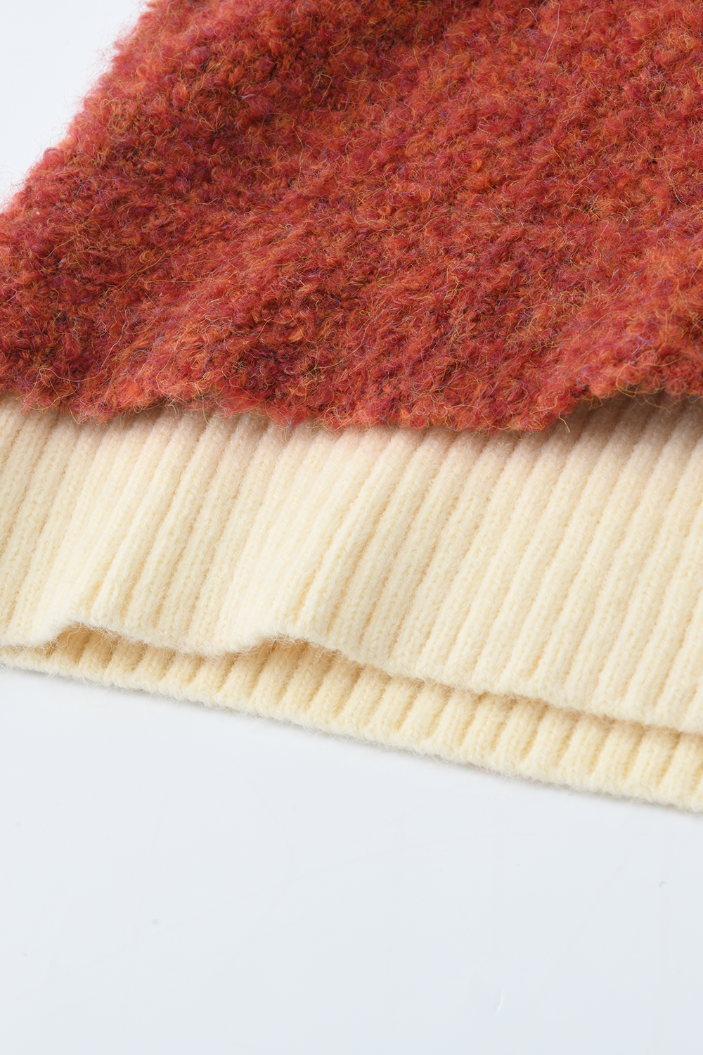 Knit Shirt+Brooch for Women