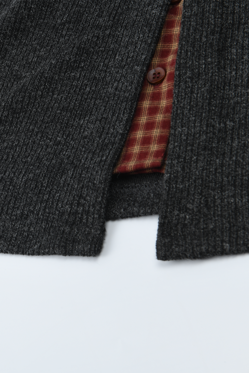 Layered Knit Shirt for Women