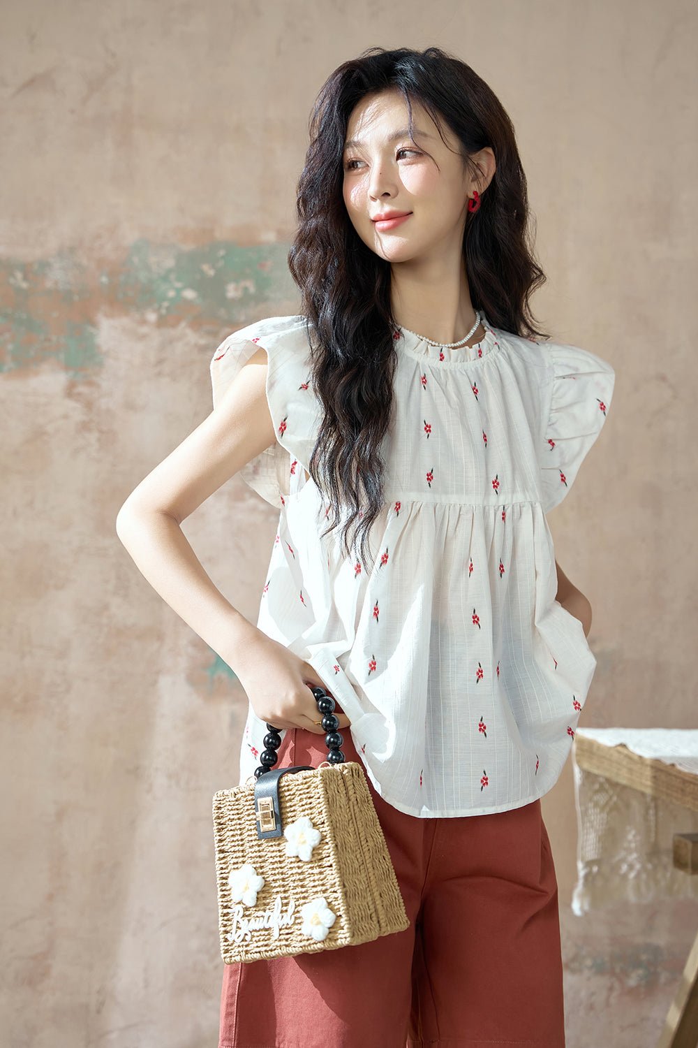 Flying Sleeve Blouse for Women