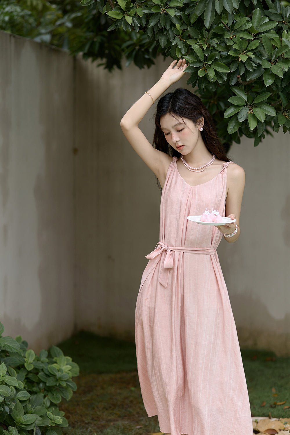 Maxi Spaghetti Strap Dress for Women