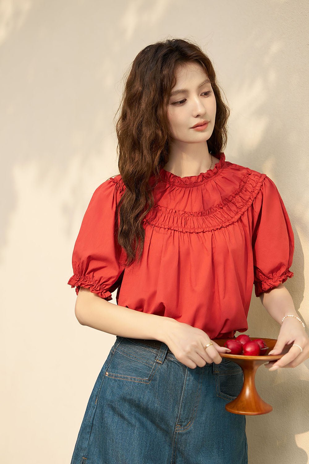 Puff Sleeve Blouses for Women