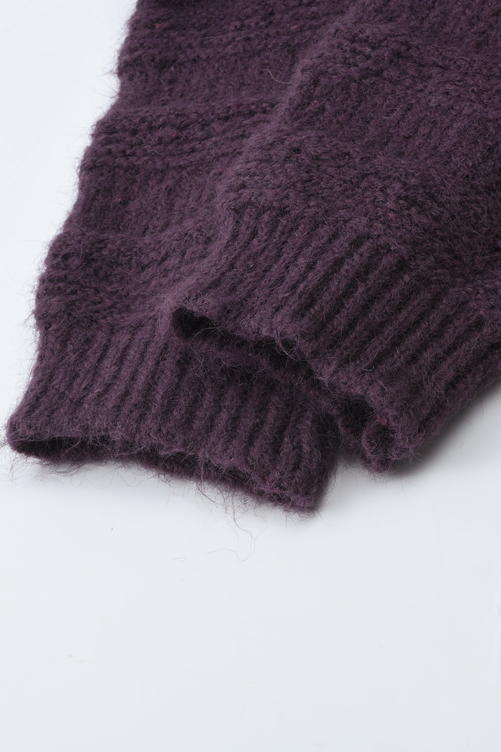 เสื้อถัก + หมวกไหมพรมสำหรับผู้หญิง