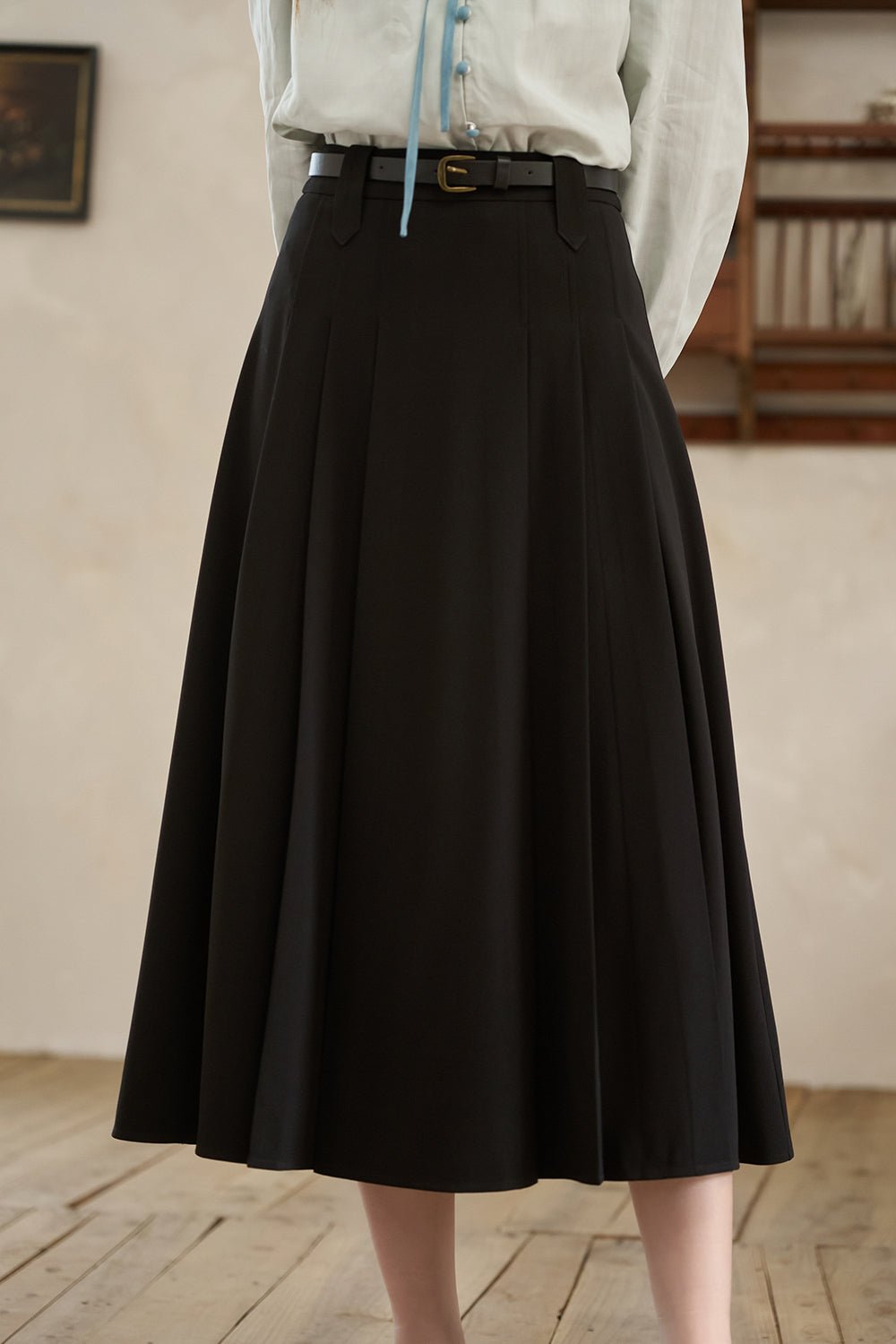 A Line Maxi Skirt for Women