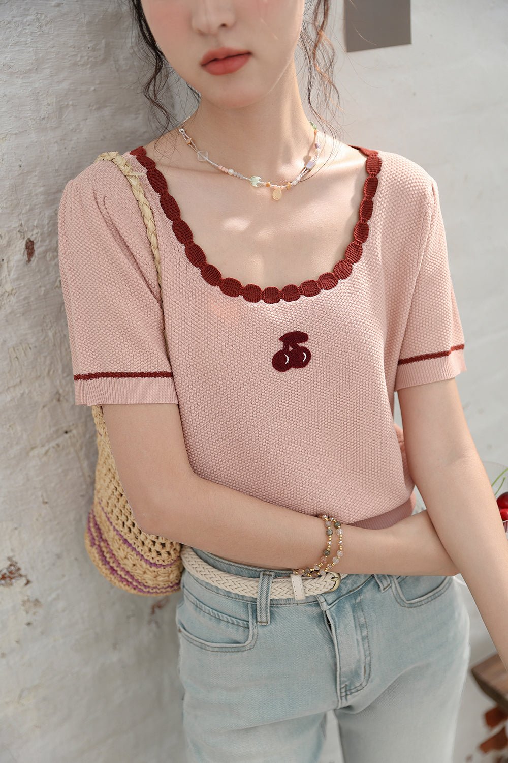 Knit T-shirt for Women