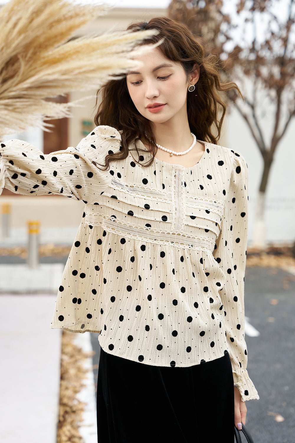 Puff Sleeve Blouse for Women