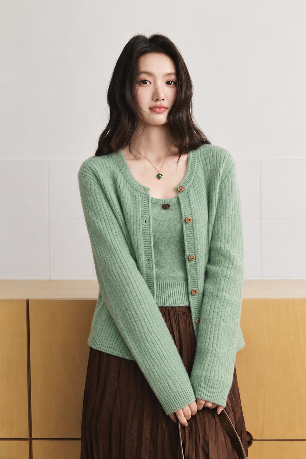 Cardigan + Camisole for Women MISHOW