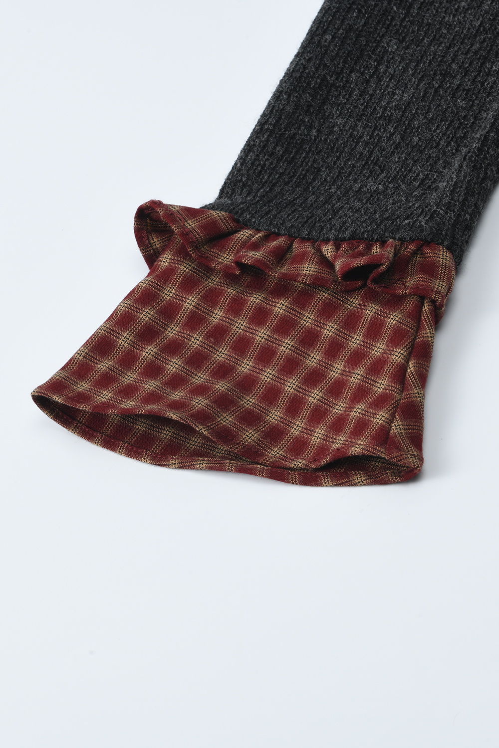 Layered Knit Shirt for Women