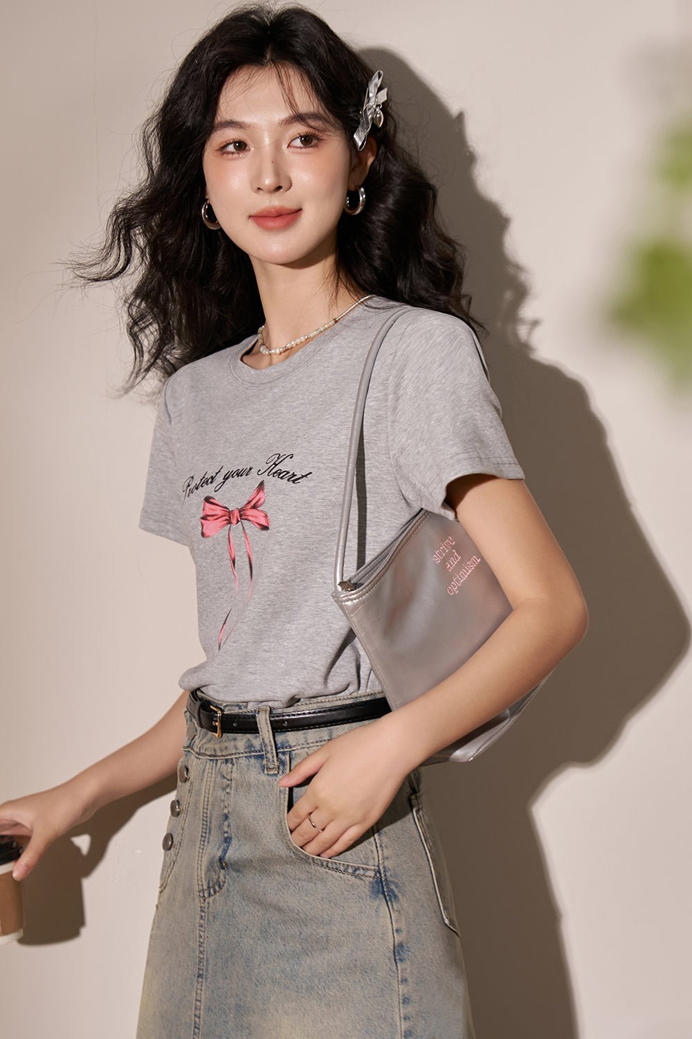 Women's Letter Print T-shirt