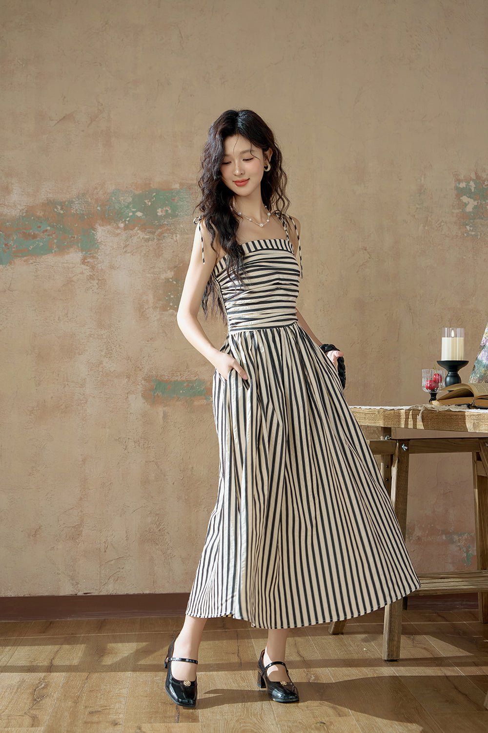 Women's Maxi Spaghetti Strap Dress