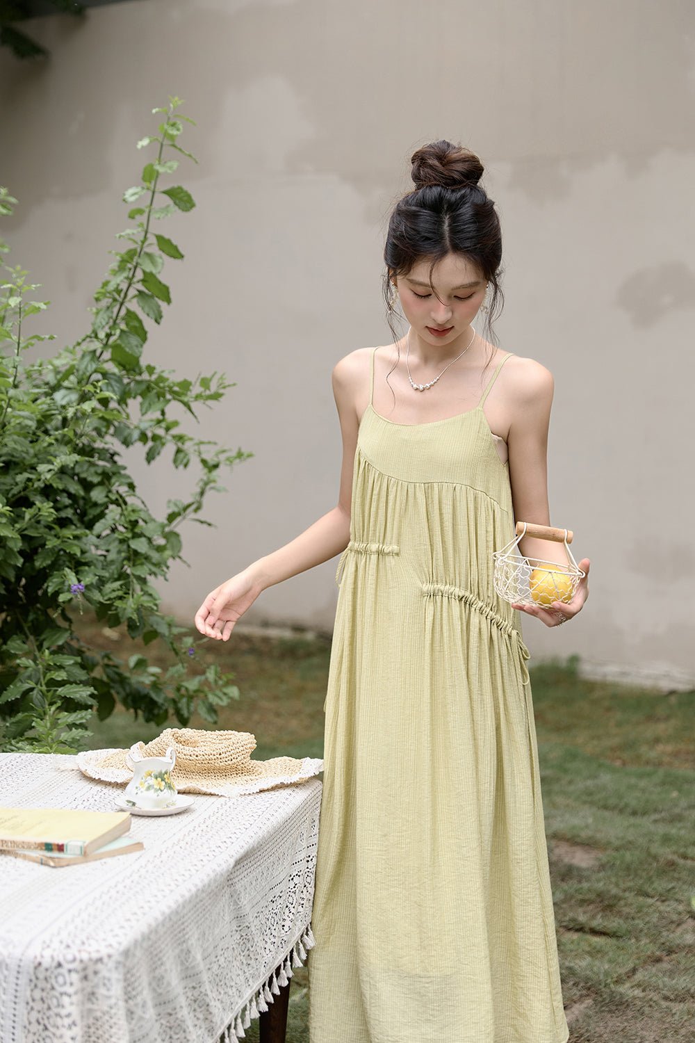 Maxi Spaghetti Strap Dress for Women