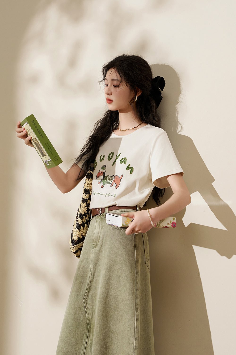 Women's Floral Printing T-shirt