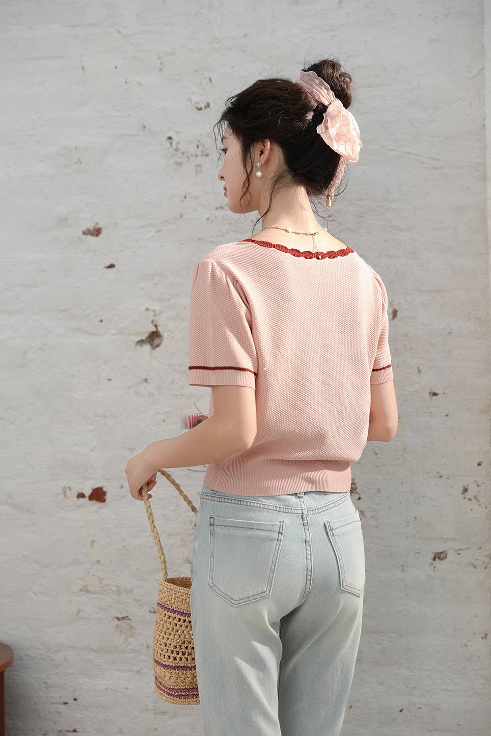 Knit T-shirt for Women