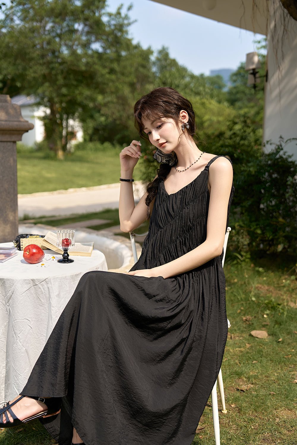 Maxi Spaghetti Strap Dress for Women