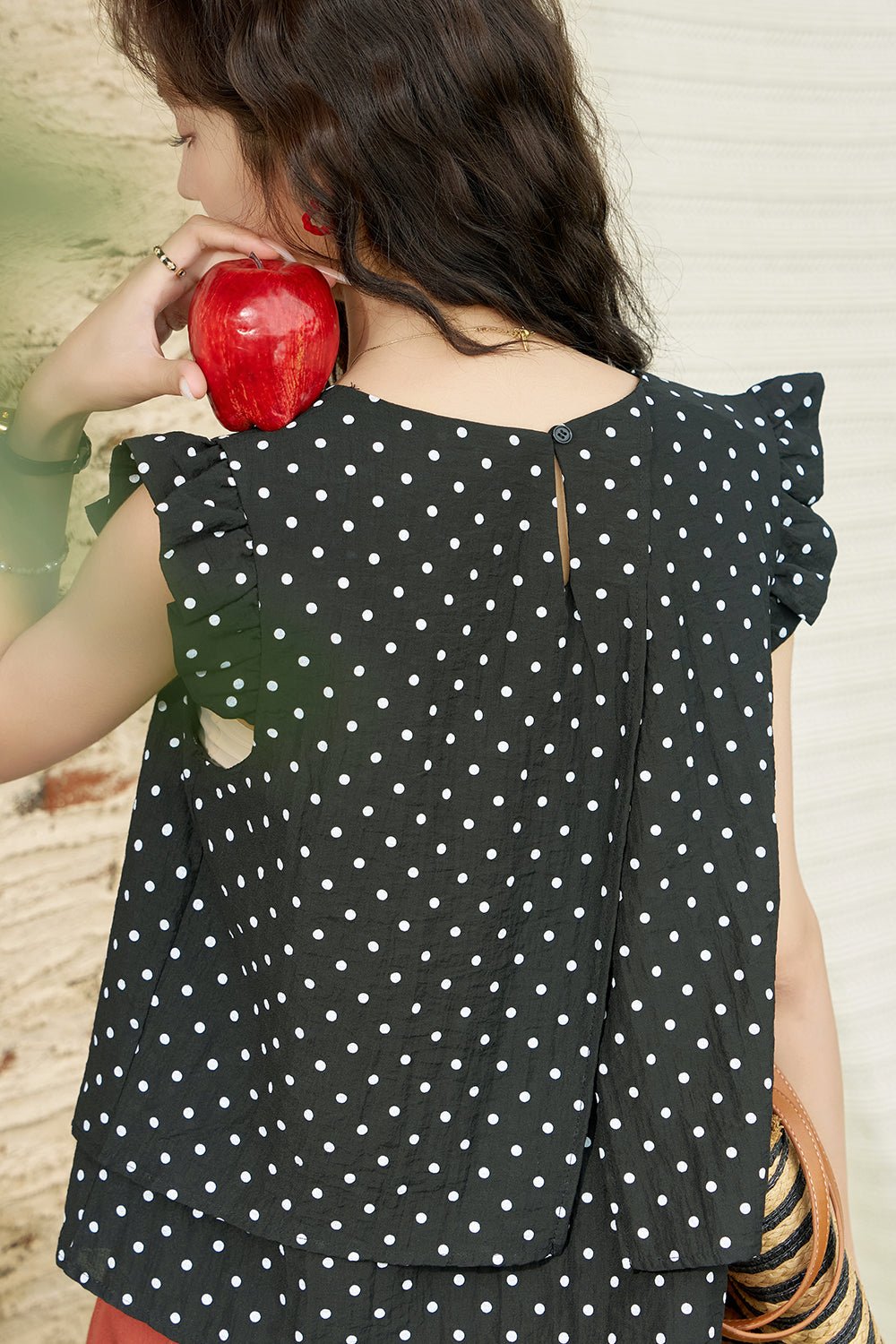 Polka Dot Blouse for women