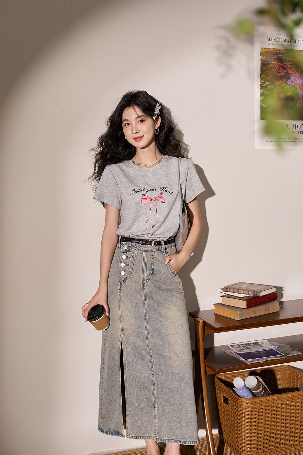 Women's Letter Print T-shirt