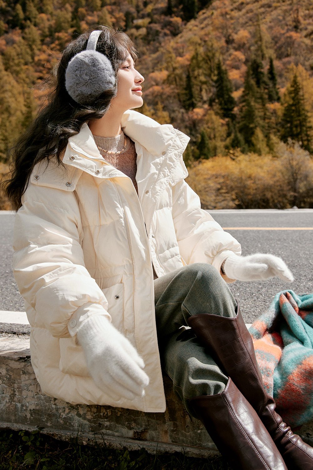 Winter Puffer Jacket for Women