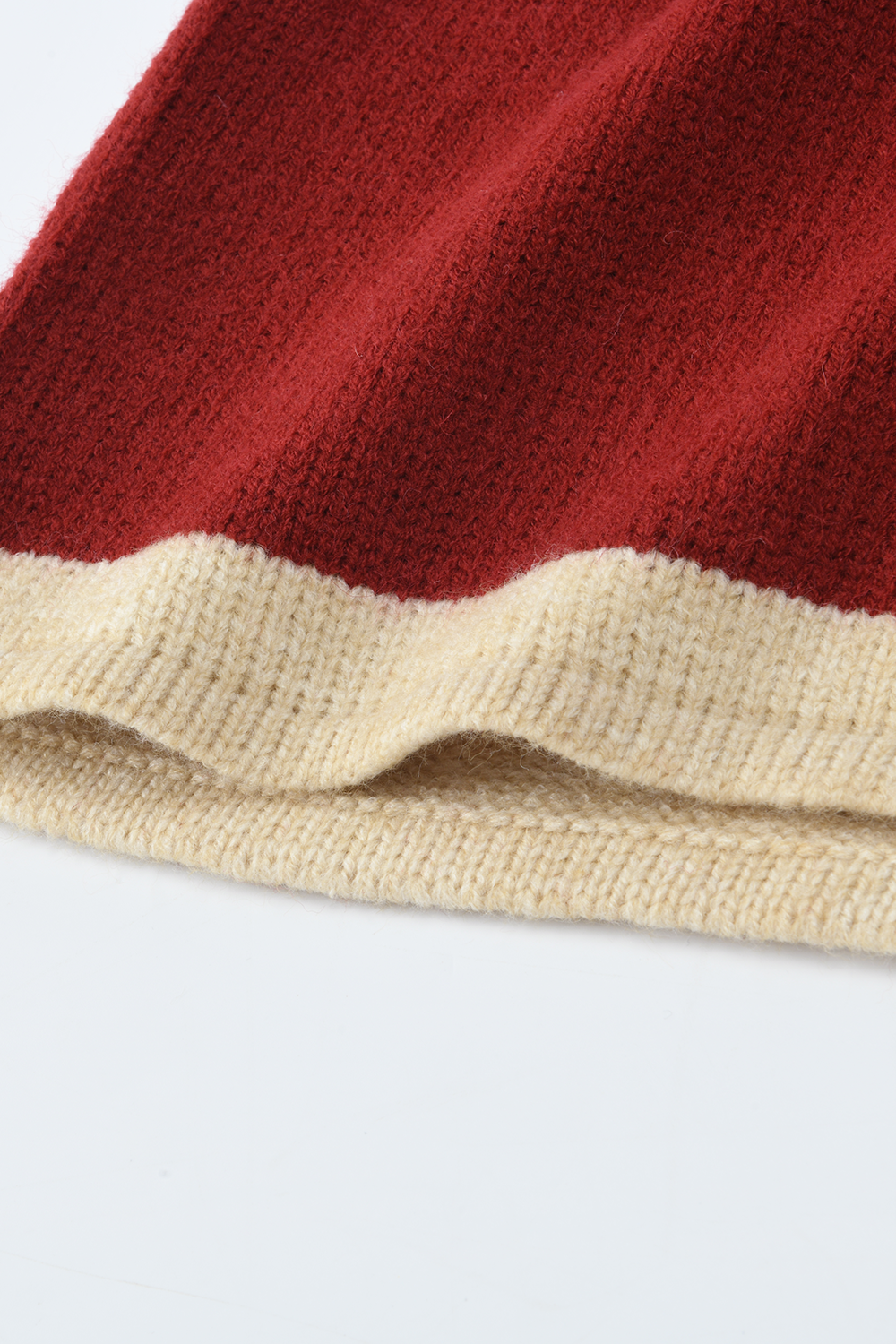 Knit Shirt and Skirt Set