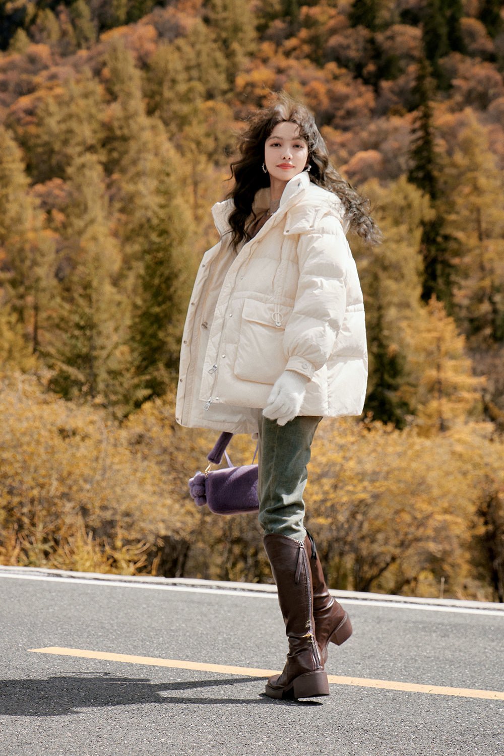 Winter Puffer Jacket for Women