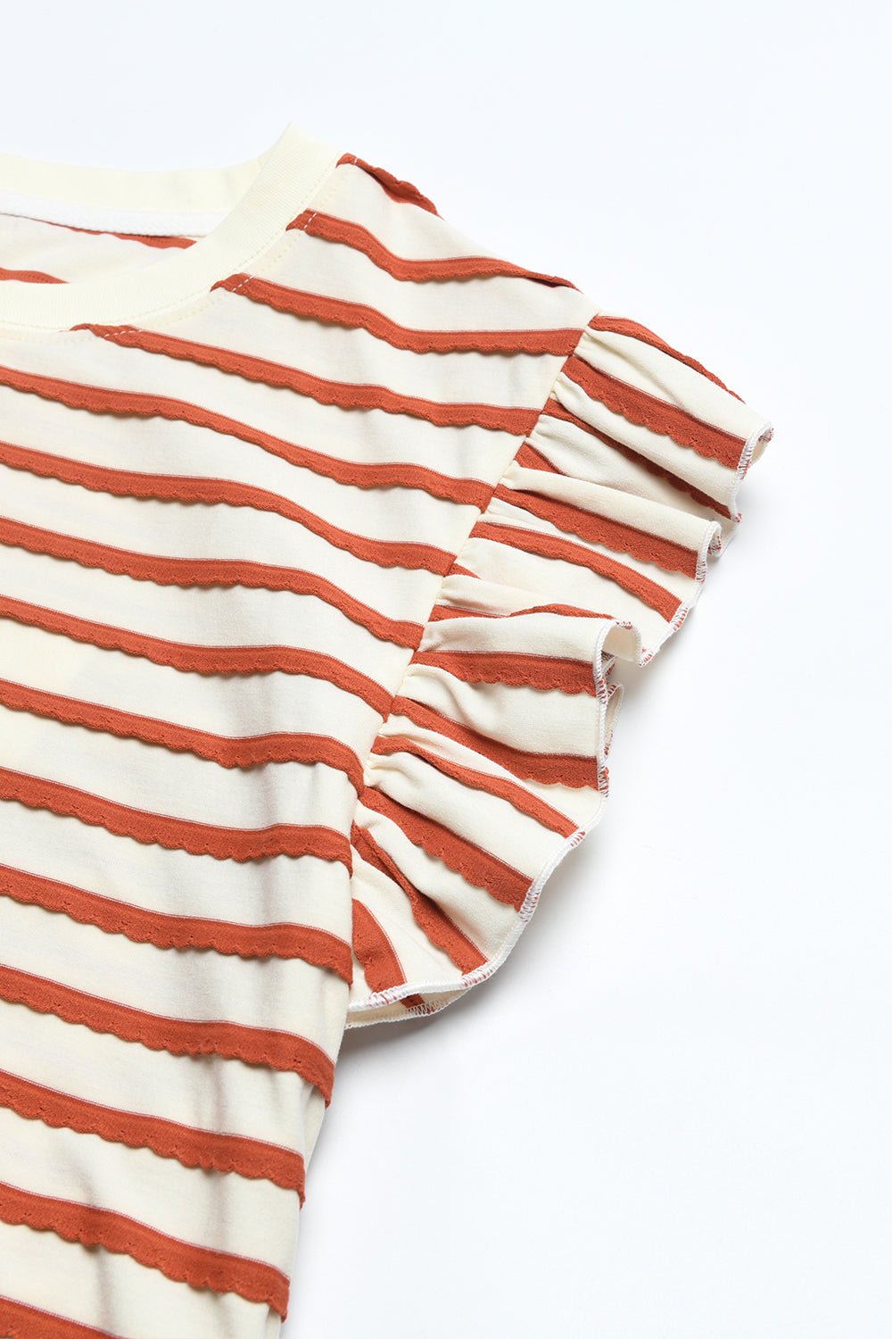 Red Stripe T-shirt for Women