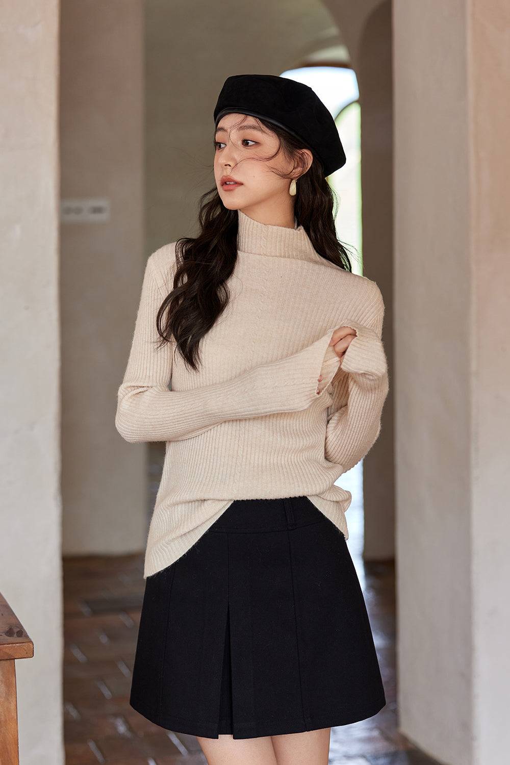 Knitted Bottoming Shirt for Women