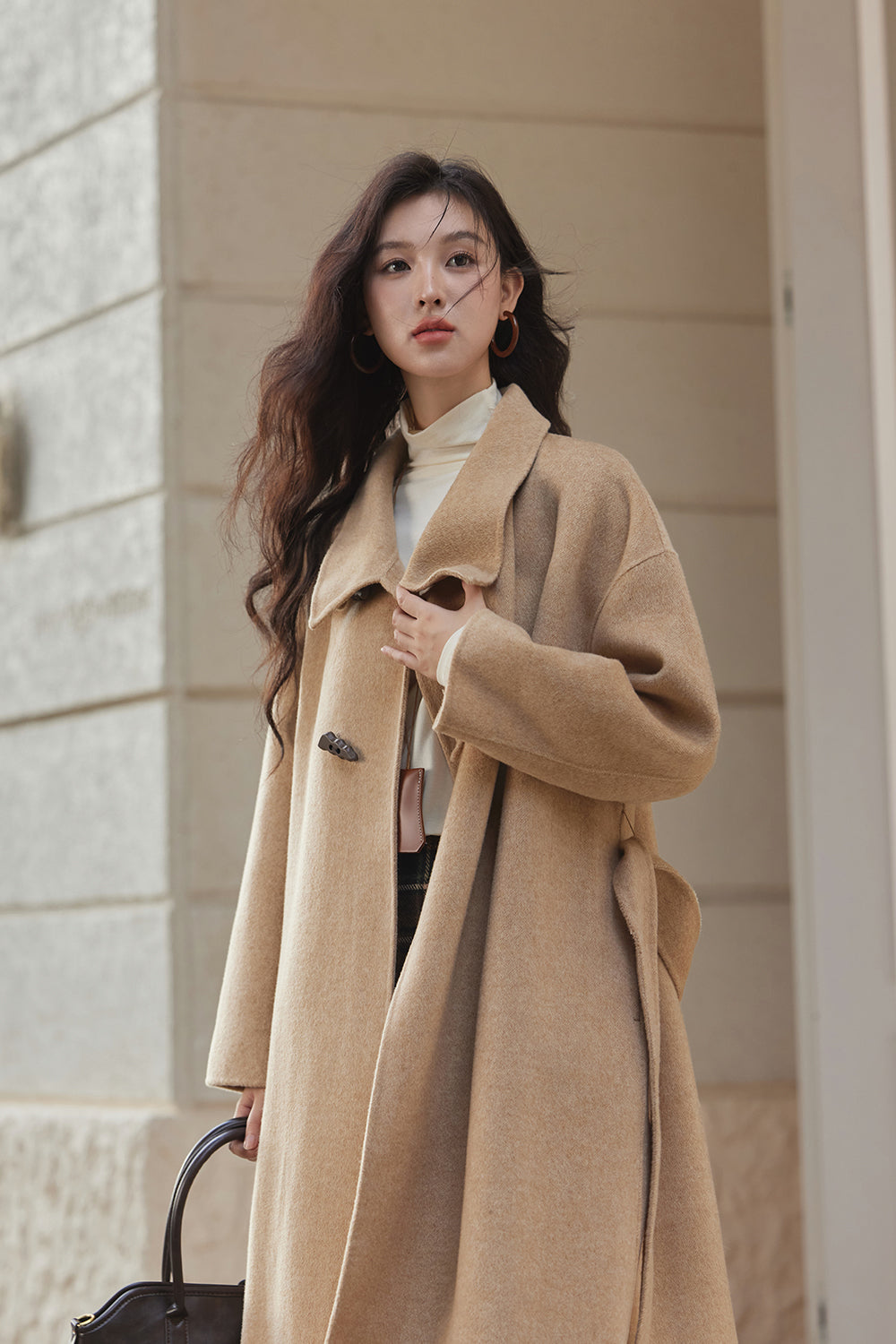 Reversible Woolen Coat for Women