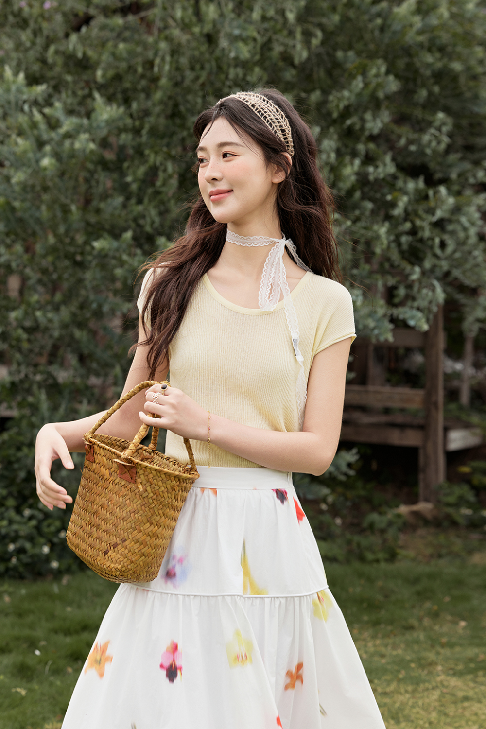 Áo thun dệt kim cho nữ